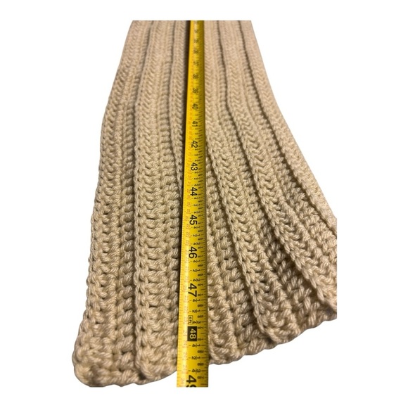 Handmade Bright Beige/ cream Crochet Hat & Scarf Set – Cozy & Stylish adult size - Picture 5 of 8